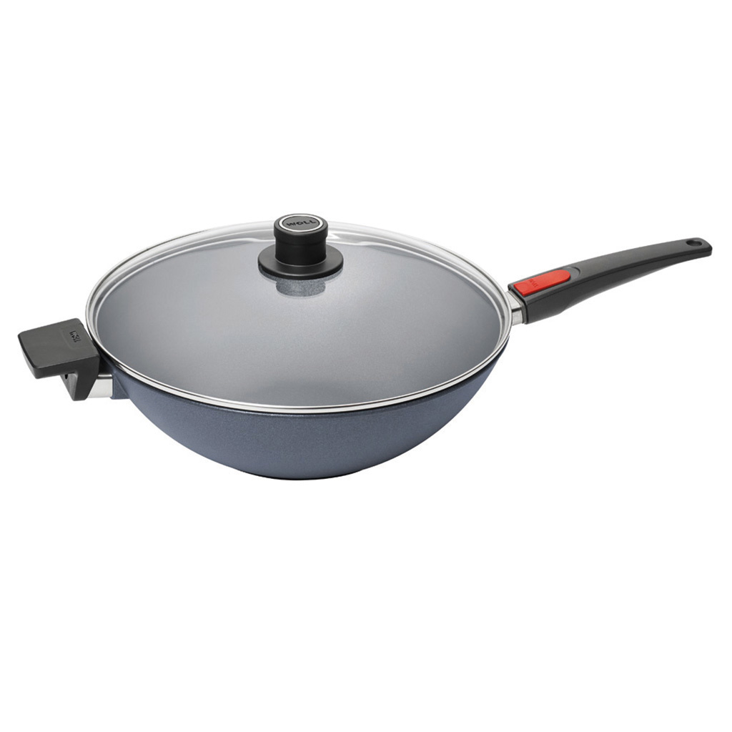 Woll Diamond Lite Wok 34 cm with glass lid WLL 11034DPIL